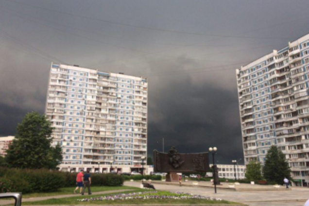 Шторм в Москве
