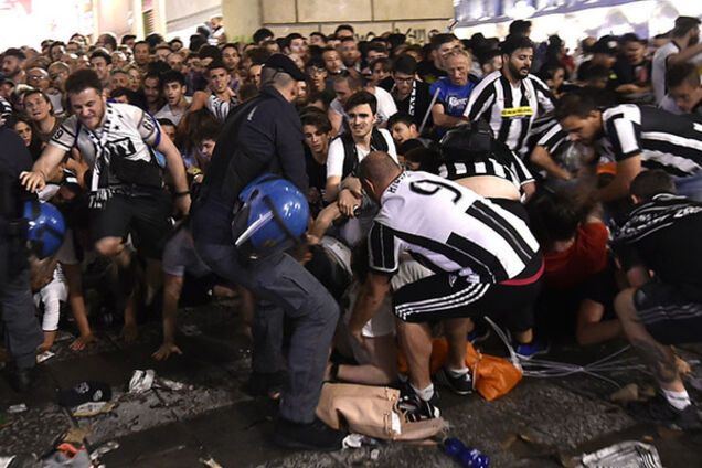 Давка в Турине