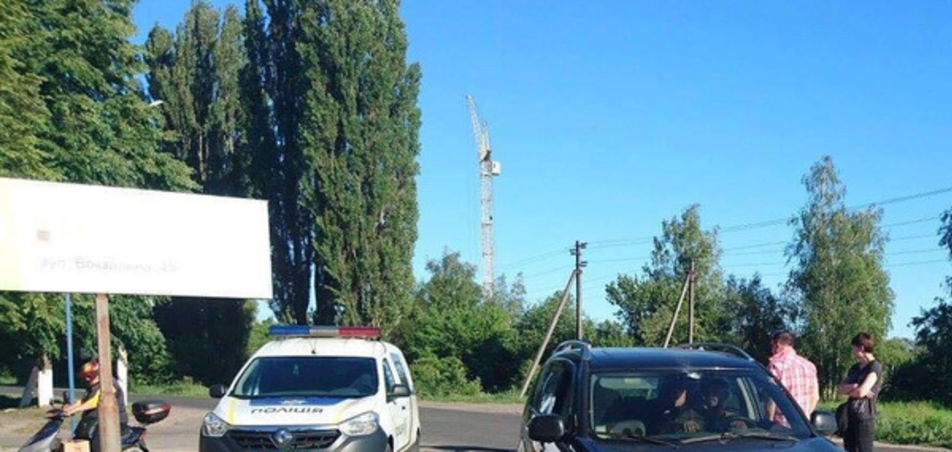 Со стрельбой и погоней: в сети рассказали о вооруженном конфликте между волонтером и СБУшником