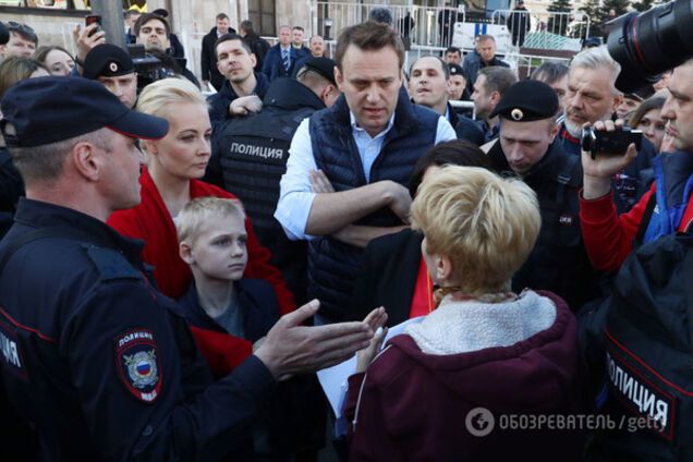 алексей навальний протест