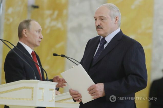 Лукашенко и Путин