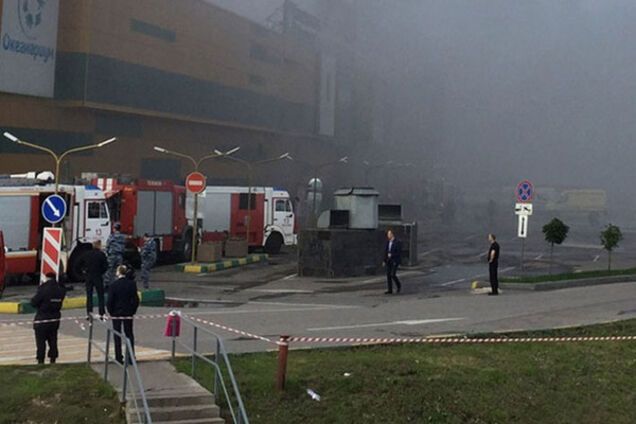 Пожежа в Москві