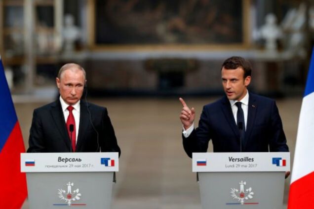 путин макрон
