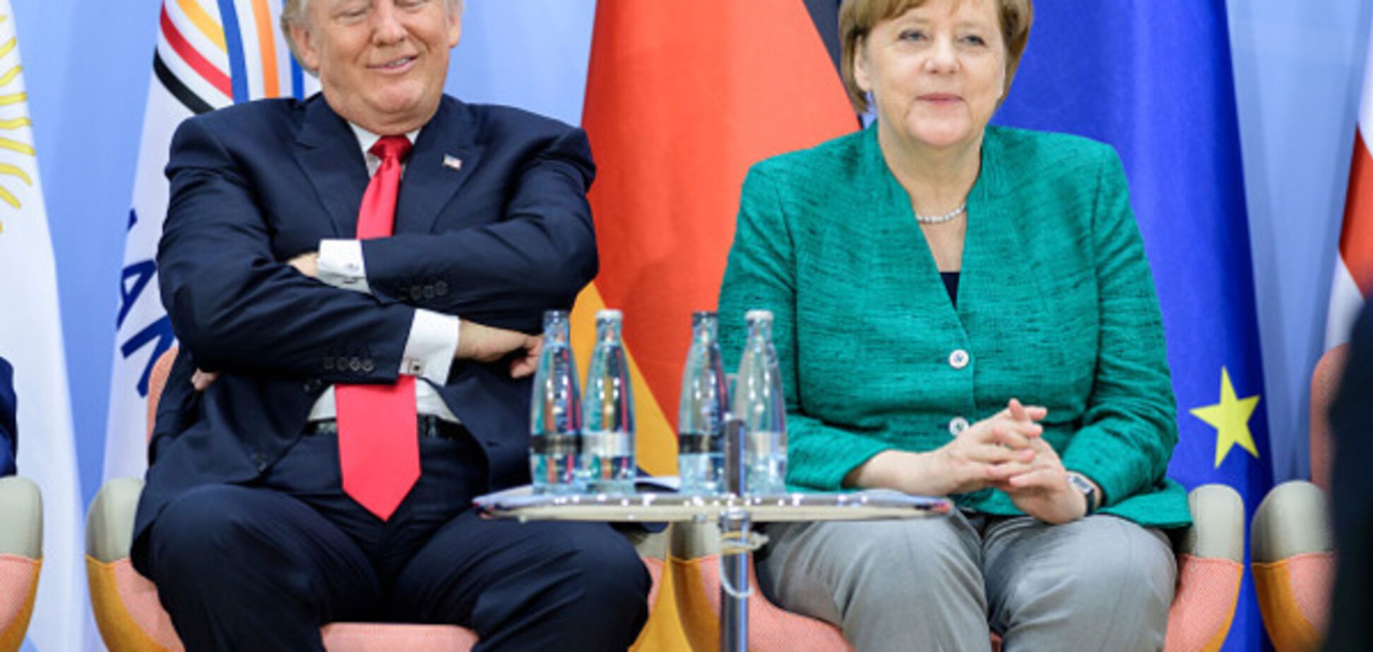 Трамп, Меркель, саміт G-20, 2017
