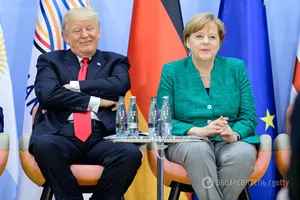 Трамп, Меркель, саміт G-20, 2017