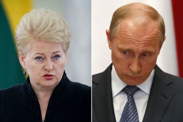 Даля Грибаускайте, Владимир Путин