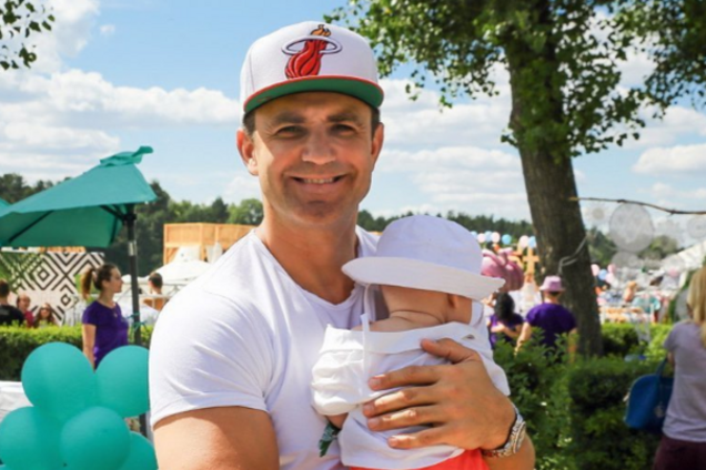 Николай Тищенко с сыном Давидом