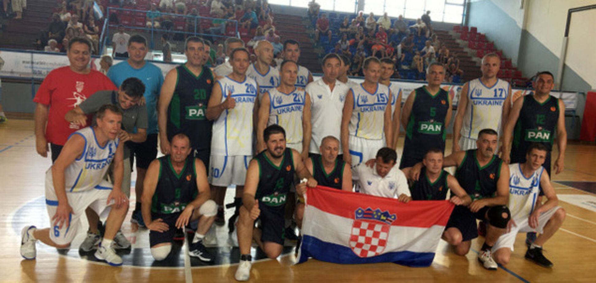 Сборная Украины по баскетболу ветераны