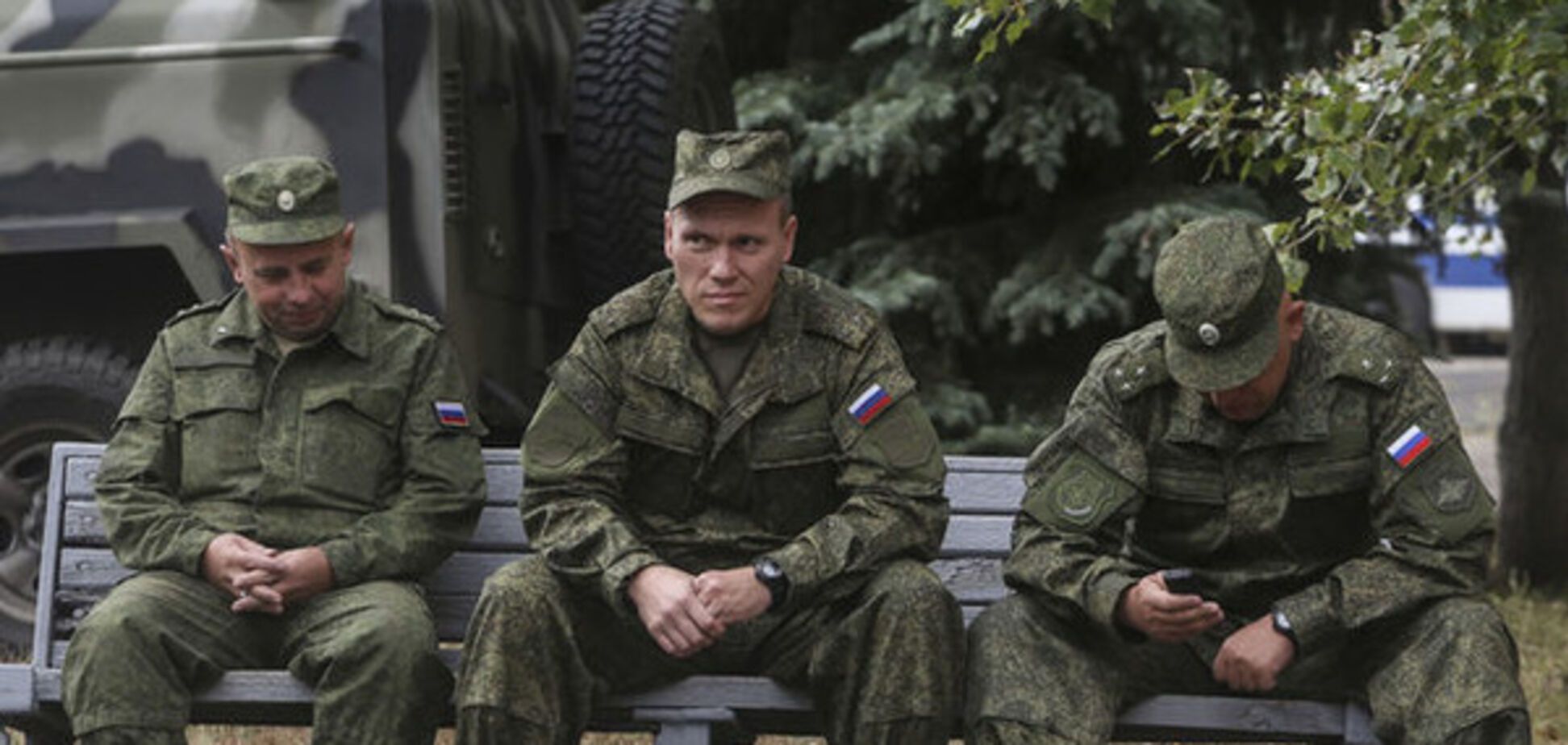 Російські офіцери на Донбасі