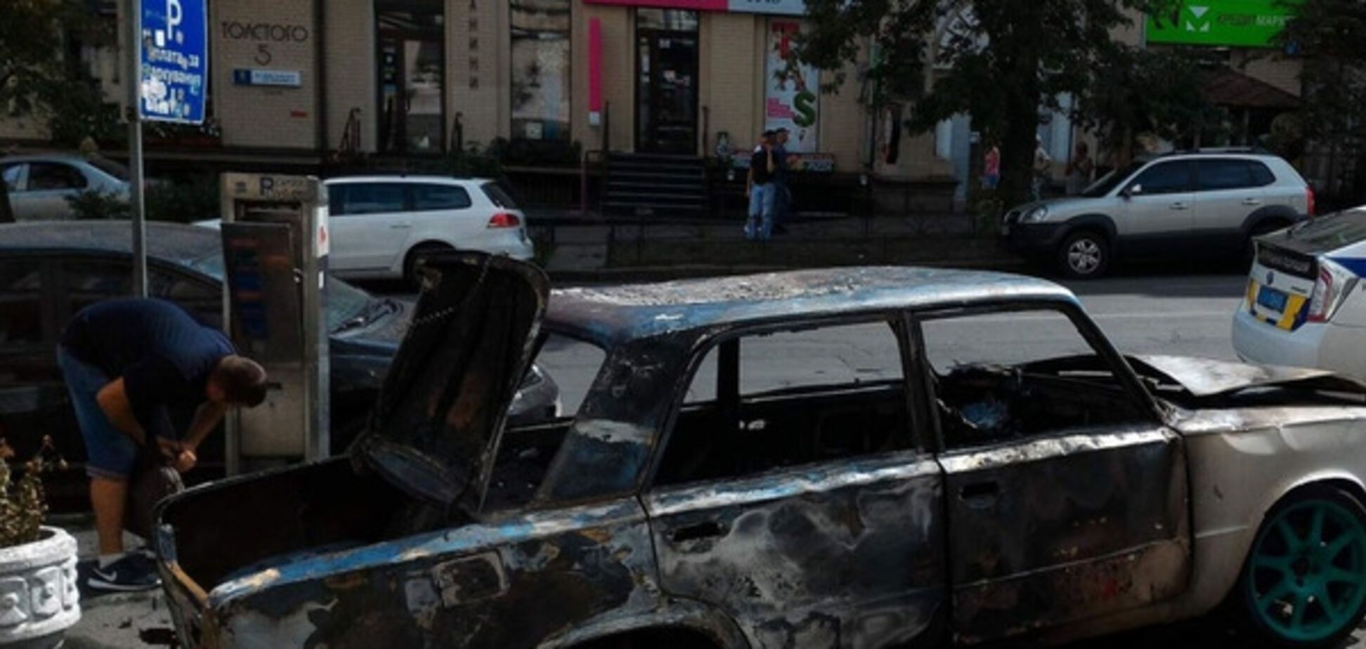 Вибух авто в Києві
