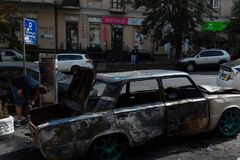 Вибух авто в Києві