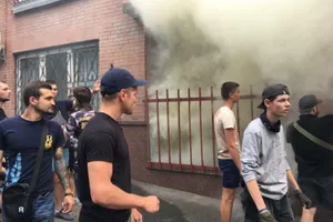 Учасники блокади Ради влаштували "антисепаратистський рейд" у центрі Києва: з'явилися фото