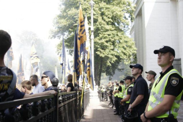 Стало відомо, хто закидав Раду димовими шашками