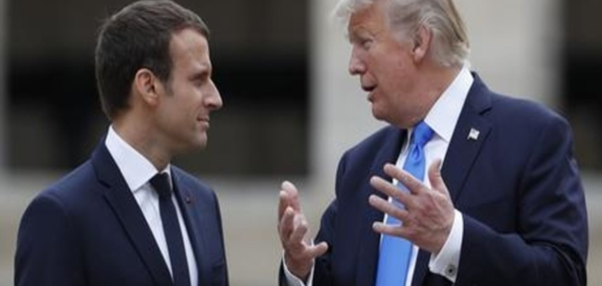 Трамп обговорив з Макроном посилення боротьби з тероризмом