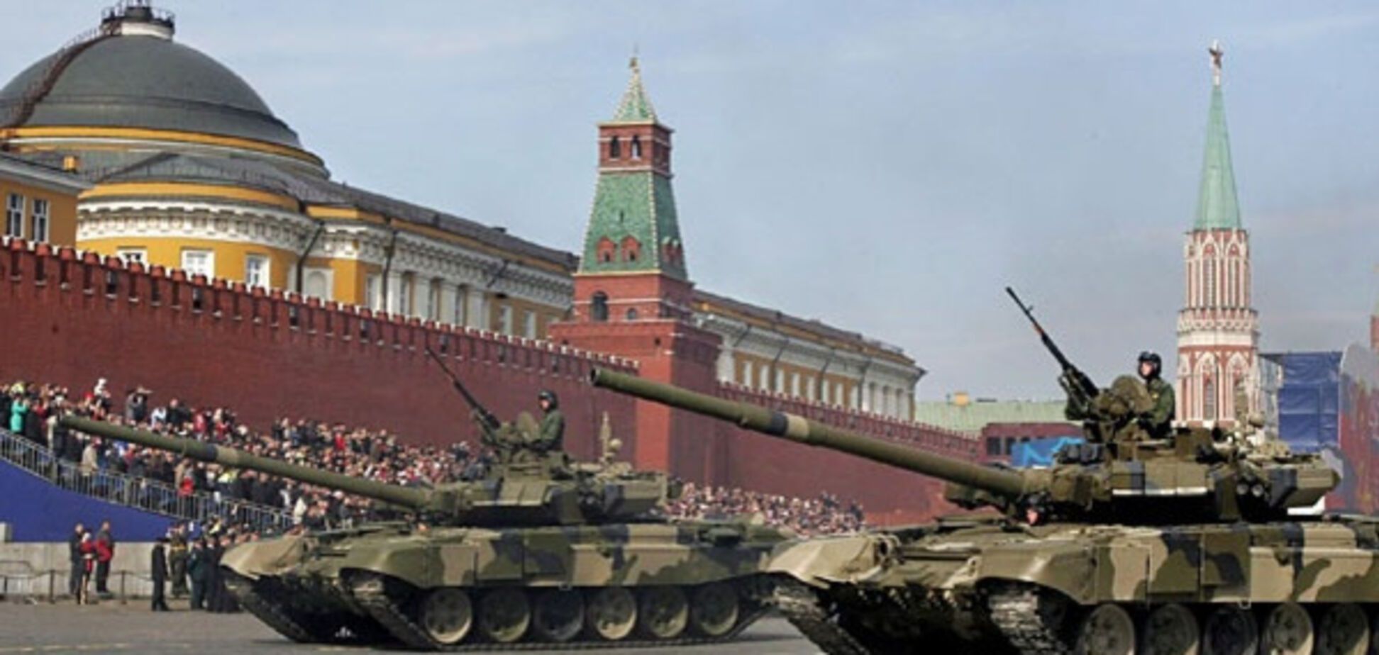 Москва. Военный парад на Красной площади