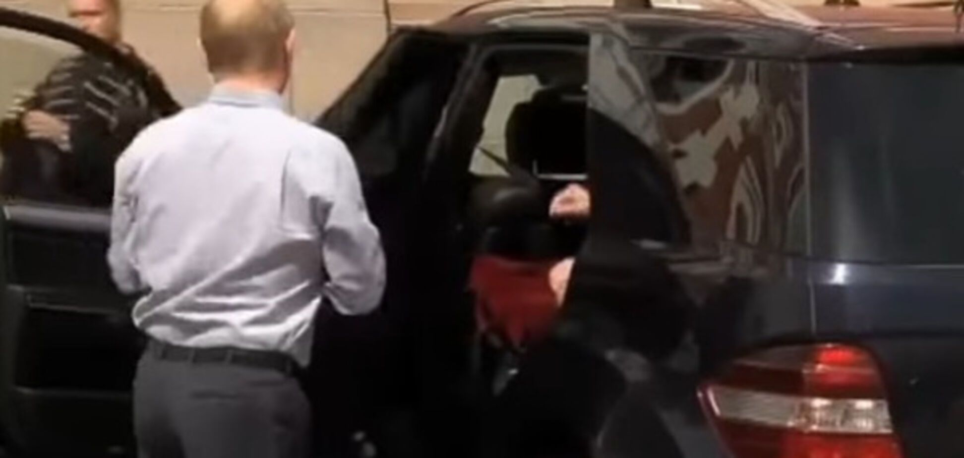 Владимир Путин и пассажир