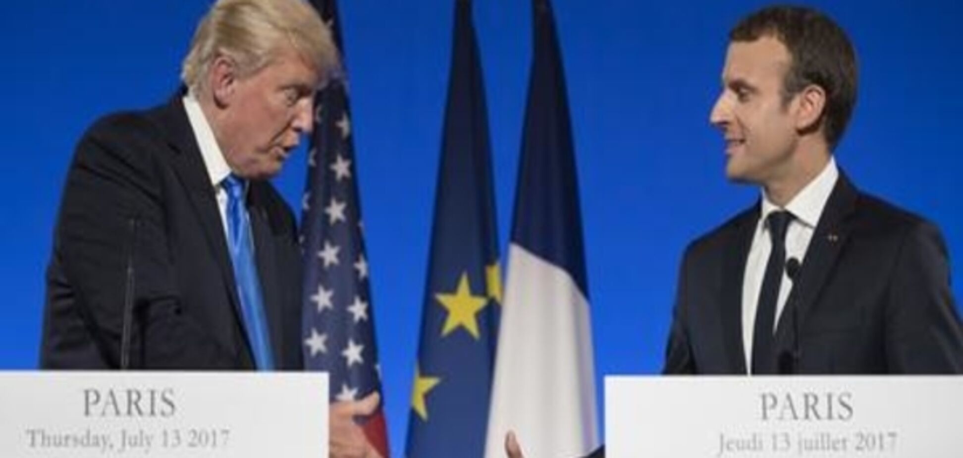 Еммануель Макрон відмовився від вимоги безумовного усунення Асада від влади у Сирії