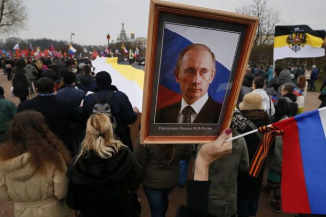 марши в поддержку россии