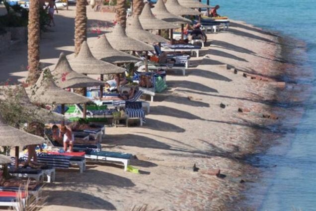 Пляж в Хургаде