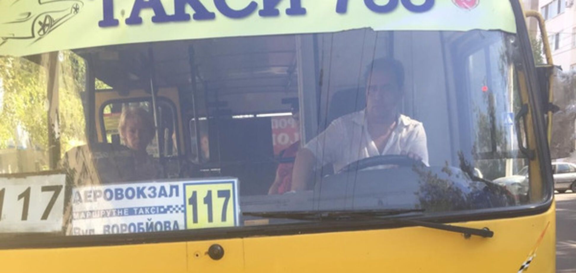 117 маршрутка Одесса скандал
