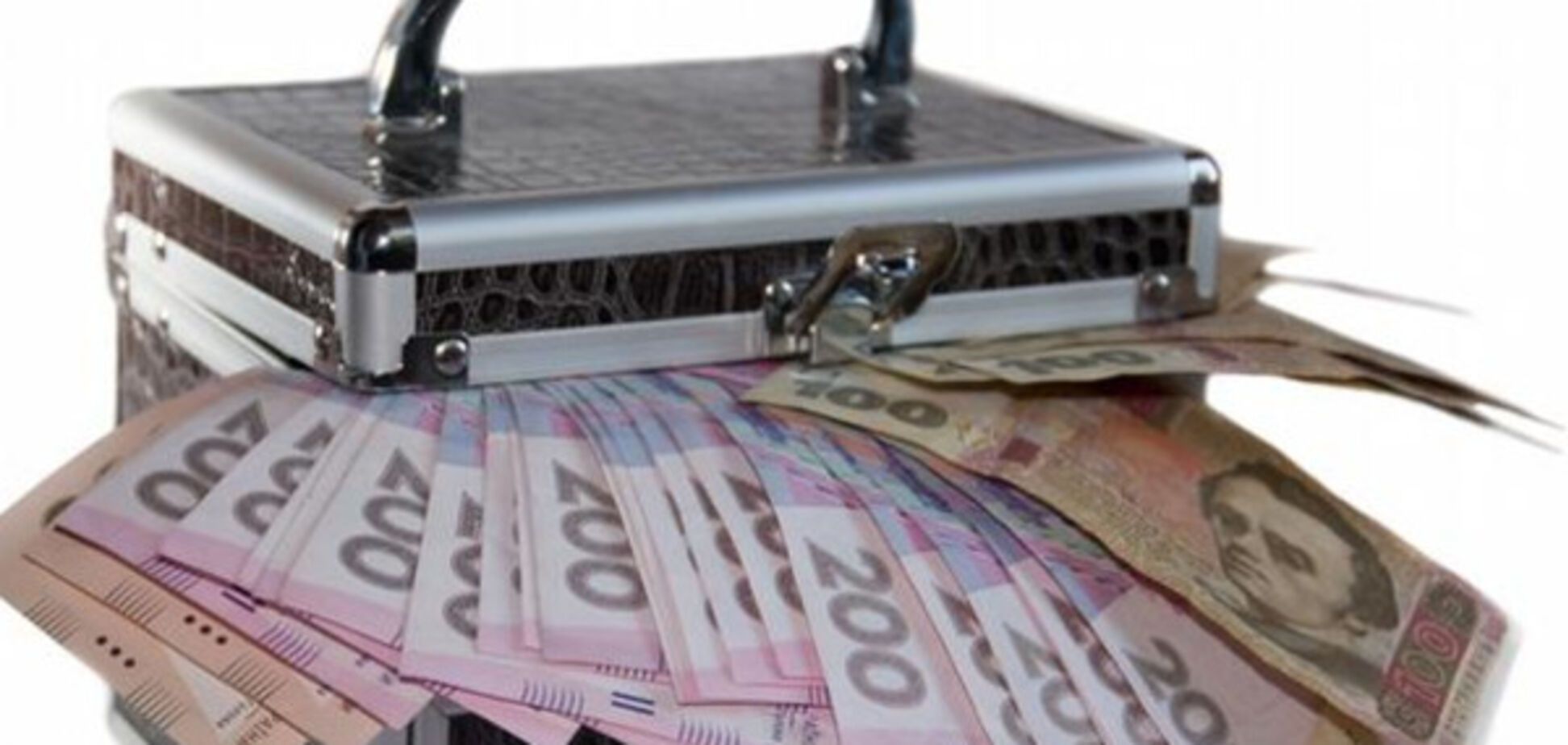 гривні, чемодан