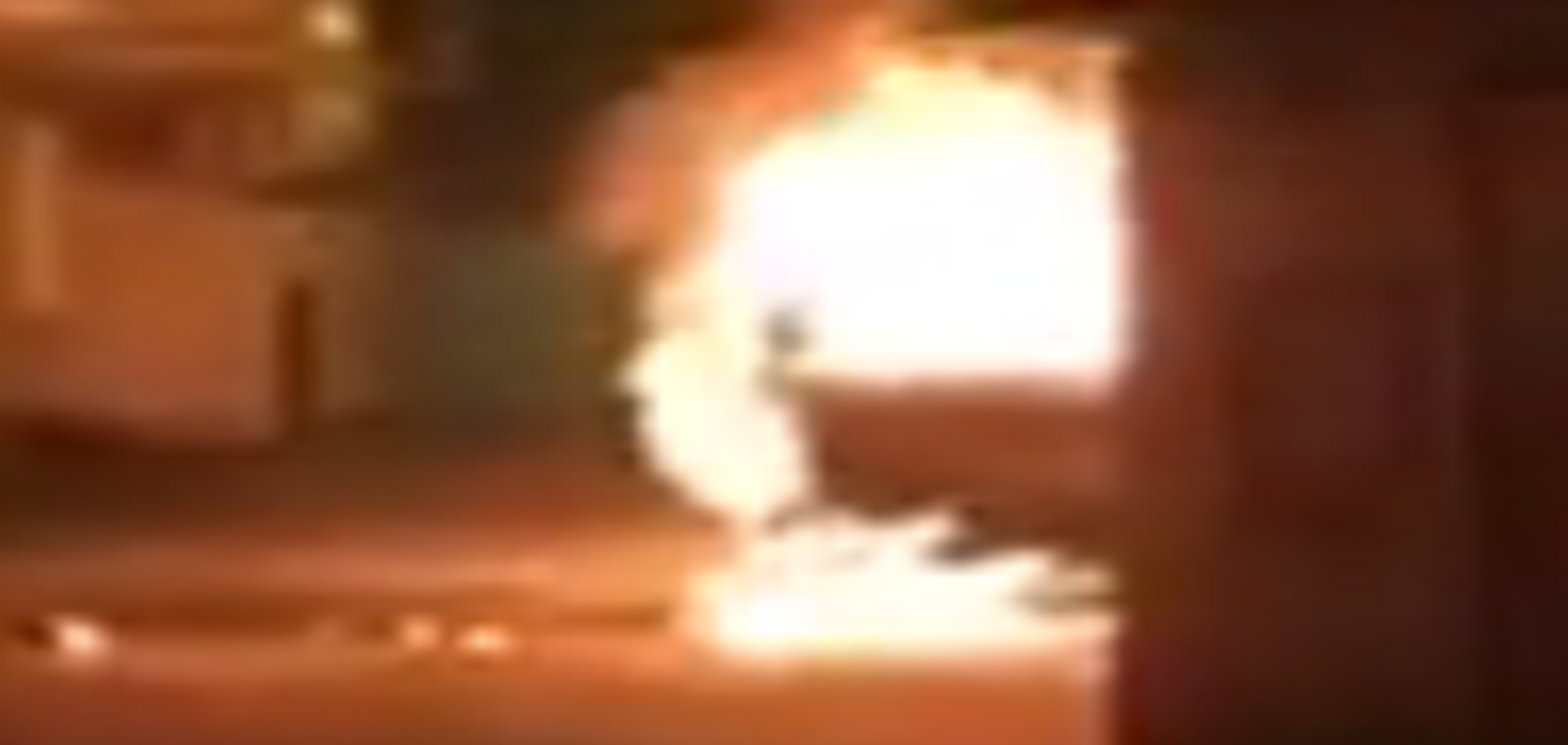 Пожар в Киеве