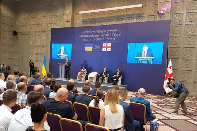 Петро Порошенко в Грузії