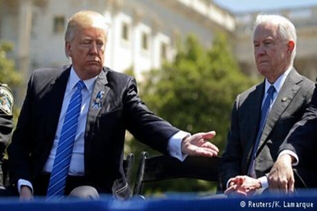 Трамп звинуватив генпрокурора США у несправедливості до президента