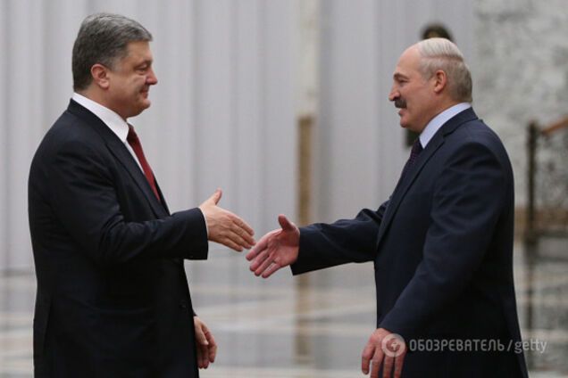Петр Порошенко, Александр Лукашенко,
