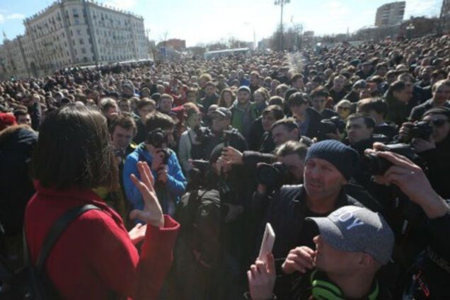 Протести в Росії