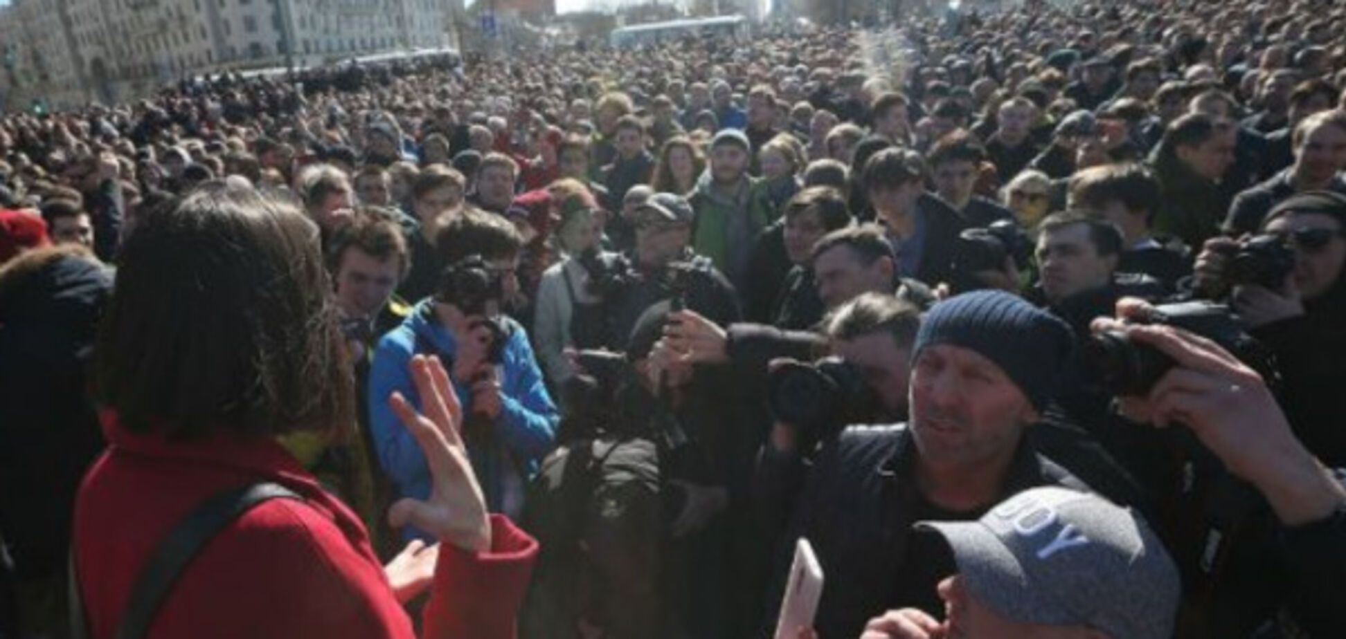 Протесты в России