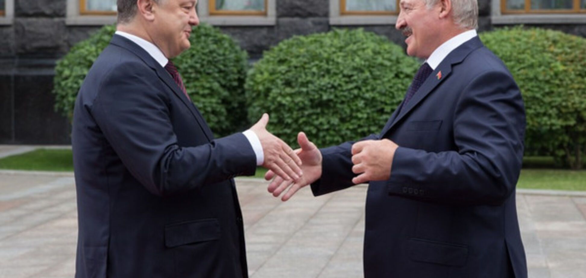 Порошенко и Лукашенко