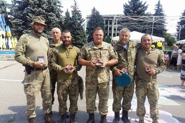 Українські військові в Торецькому