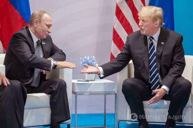 Владимир Путин и Дональд Трамп