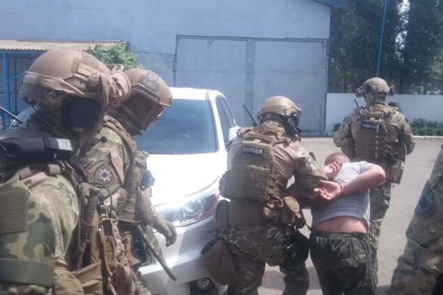 Задержание преступников на Днепропетровщине