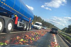 ДТП с арбузами