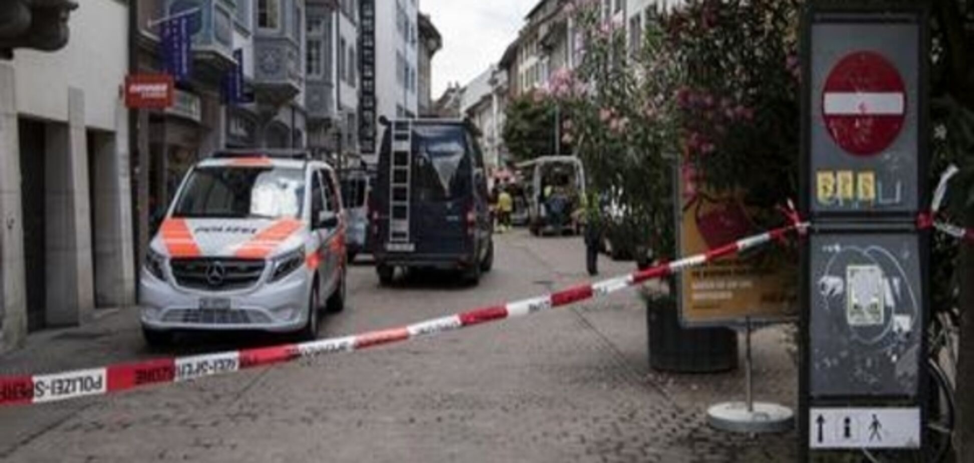 Чоловік із бензопилкою поранив п'ятьох людей у Швейцарії