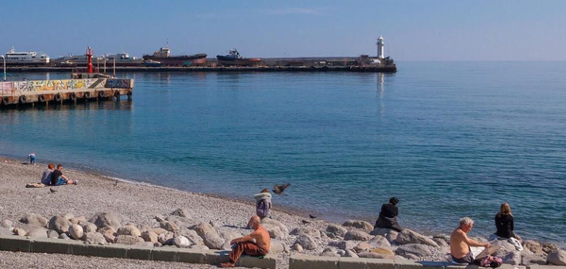 Набережная Ялты .Март 2017