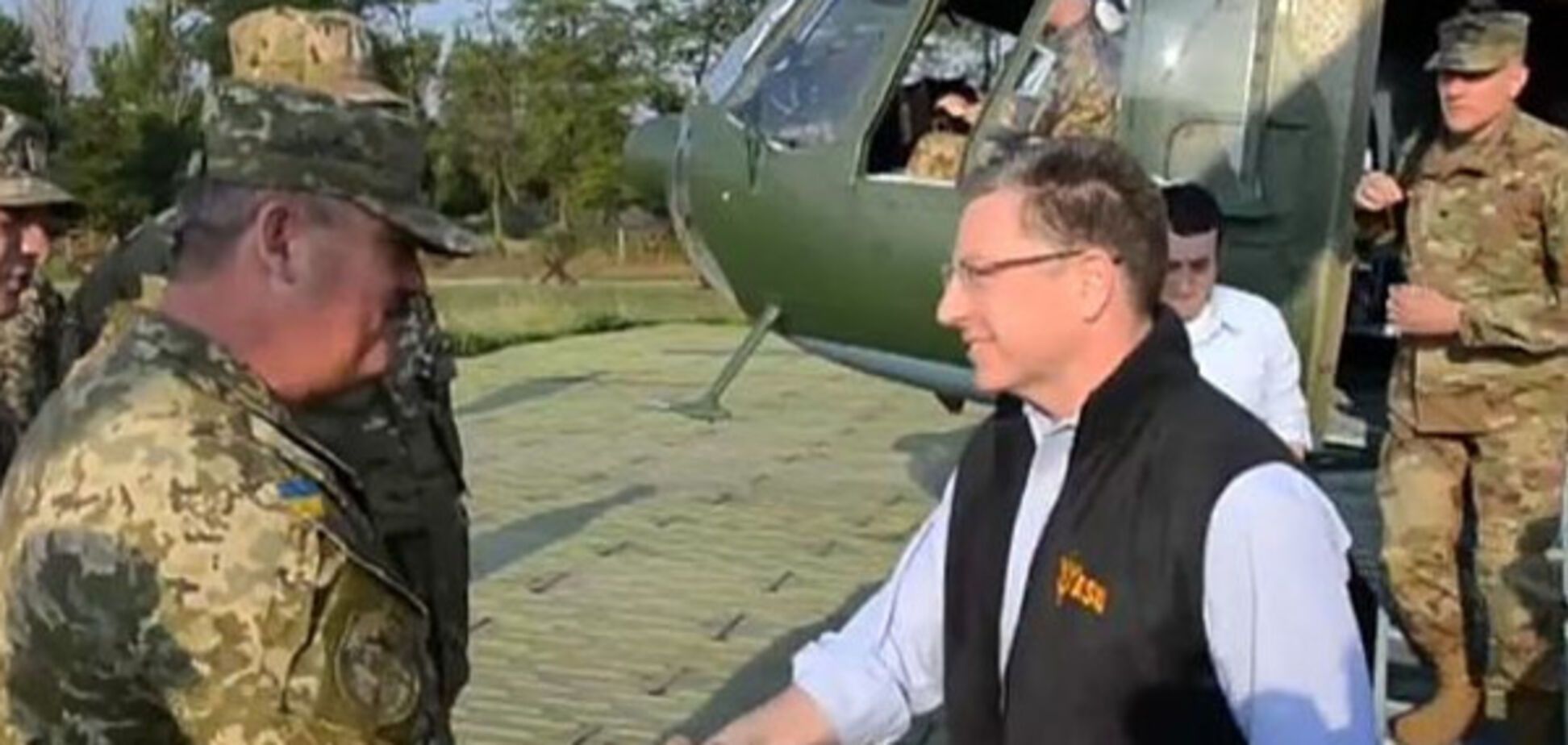 Курт Волкер на Донбассе