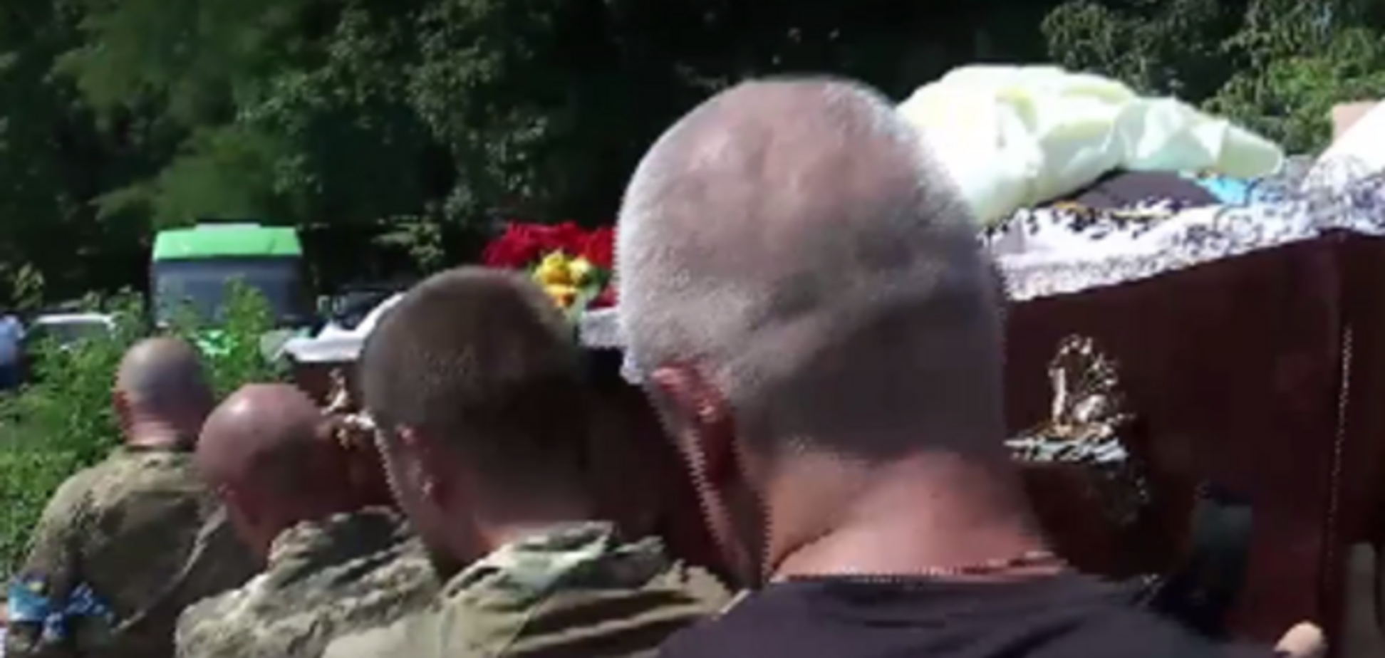 похорон погибшего в Днепре АТОшника