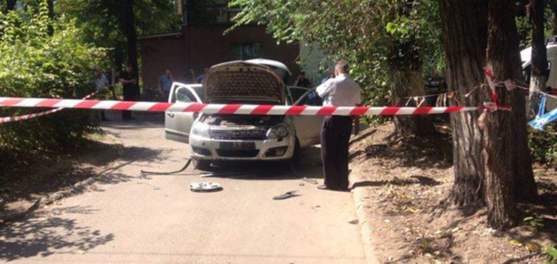 В Днепре взорвали авто