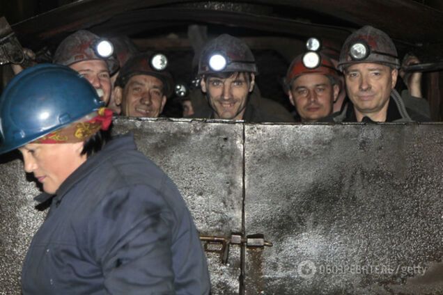 Донецк, шахтеры