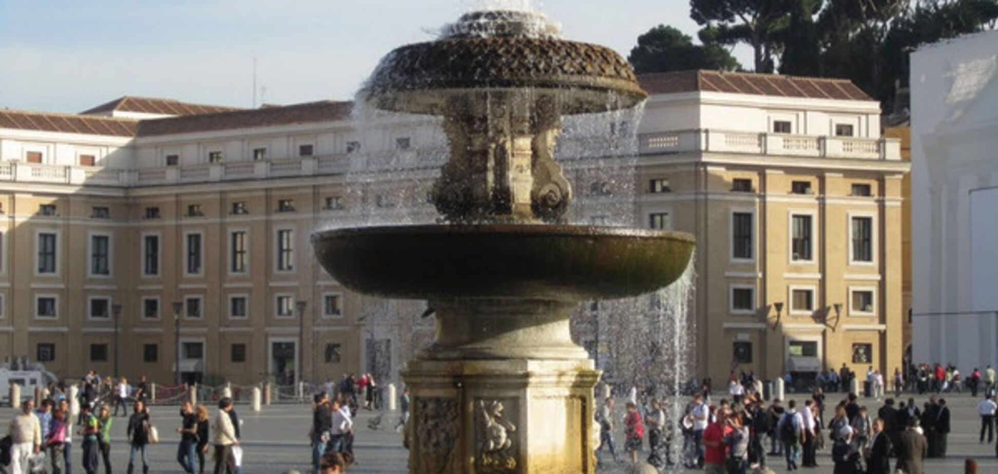 Площадь Святого Петра Ватикан