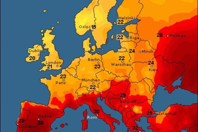 Погода в Украине