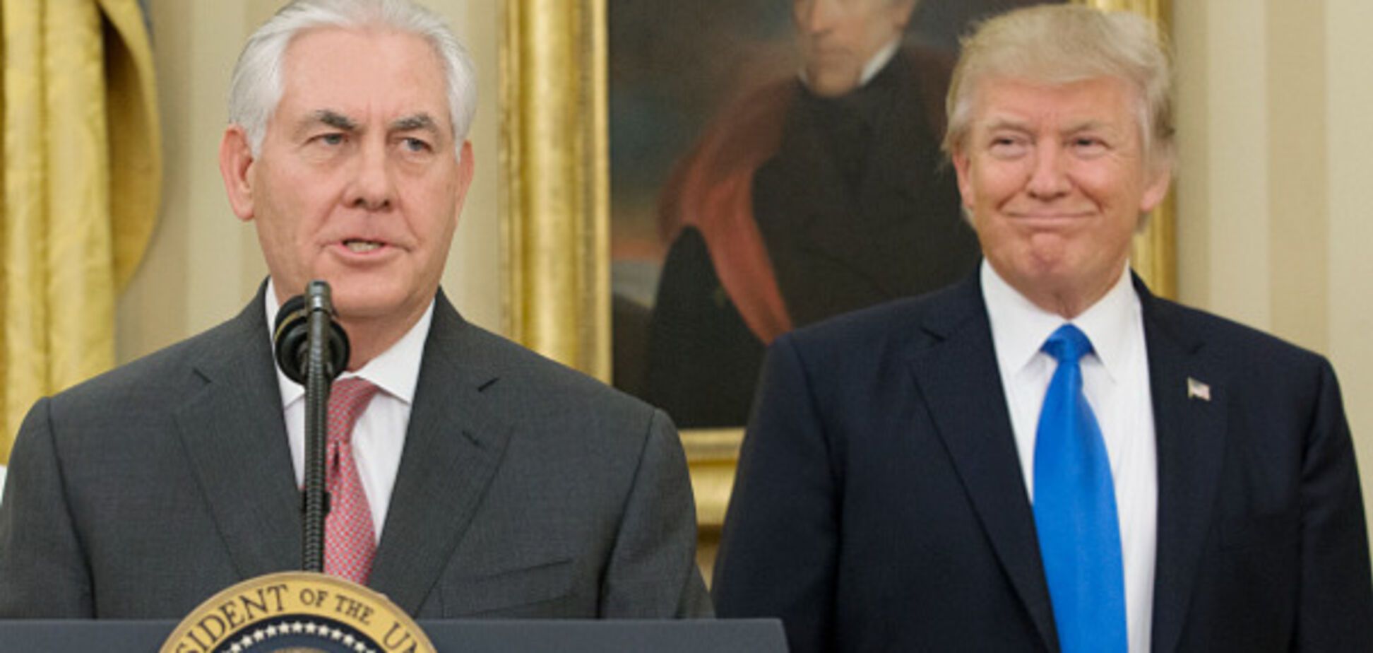 Тиллерсон и Трамп