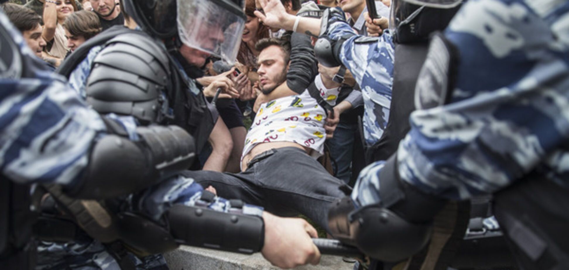 Протесты в России