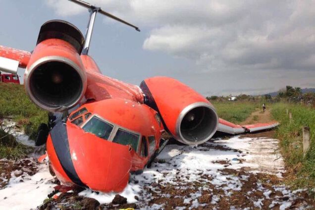 Крушение украинского самолета