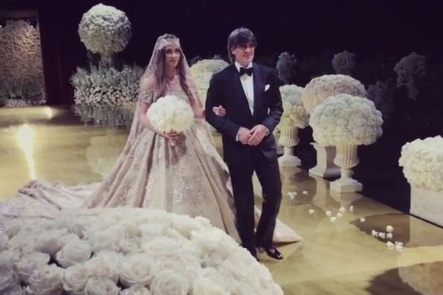 Голливуд такого не видел: появились уникальные кадры свадьбы детей российских олигархов