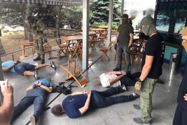 Спецназ СБУ повязал криминального авторитета с 'коллегами': появились фото и видео