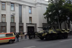 Военная техника под Радой